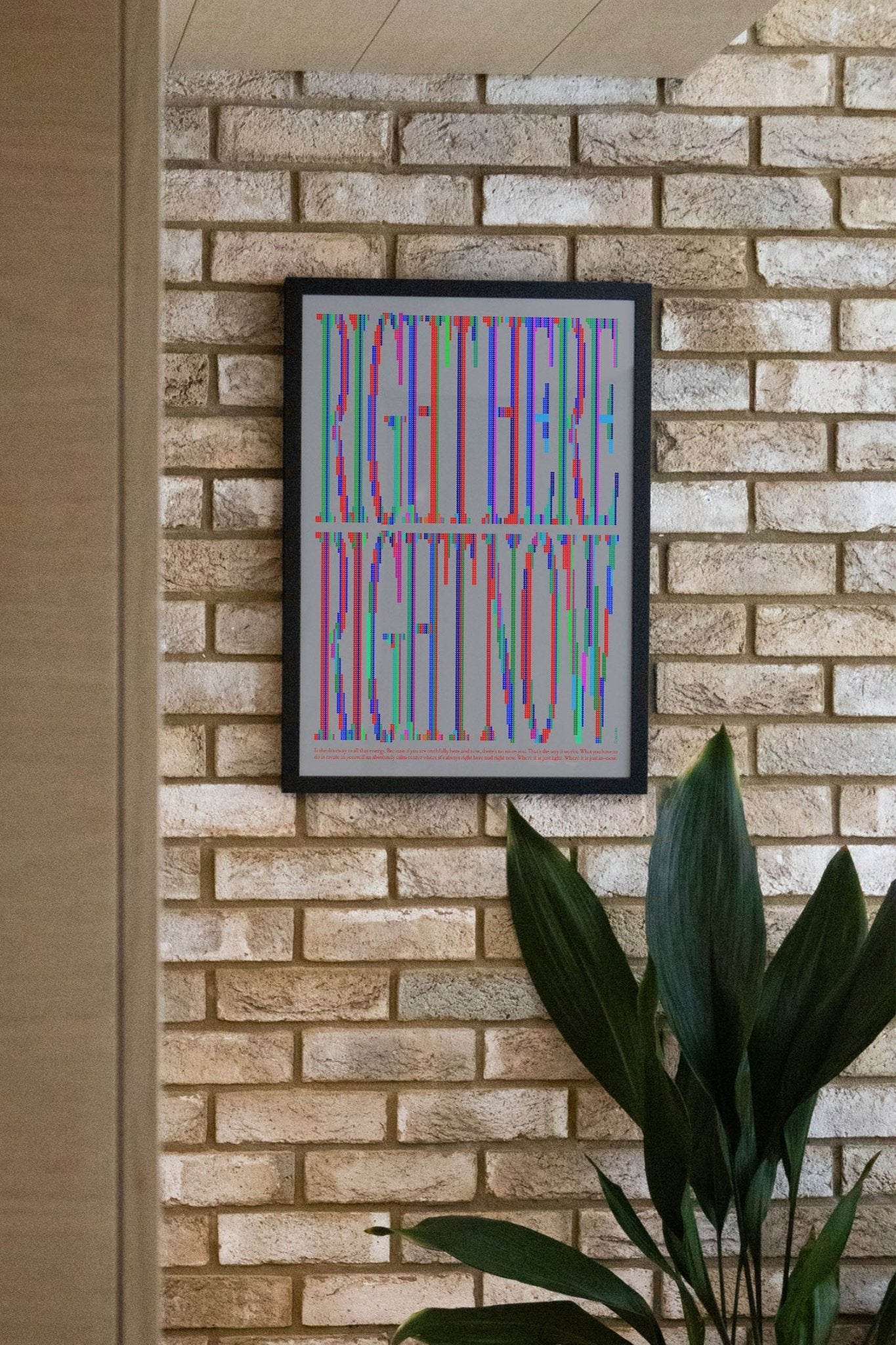 RIGHT HERE - Meritxell Casamira - East Side Studio - Art Prints