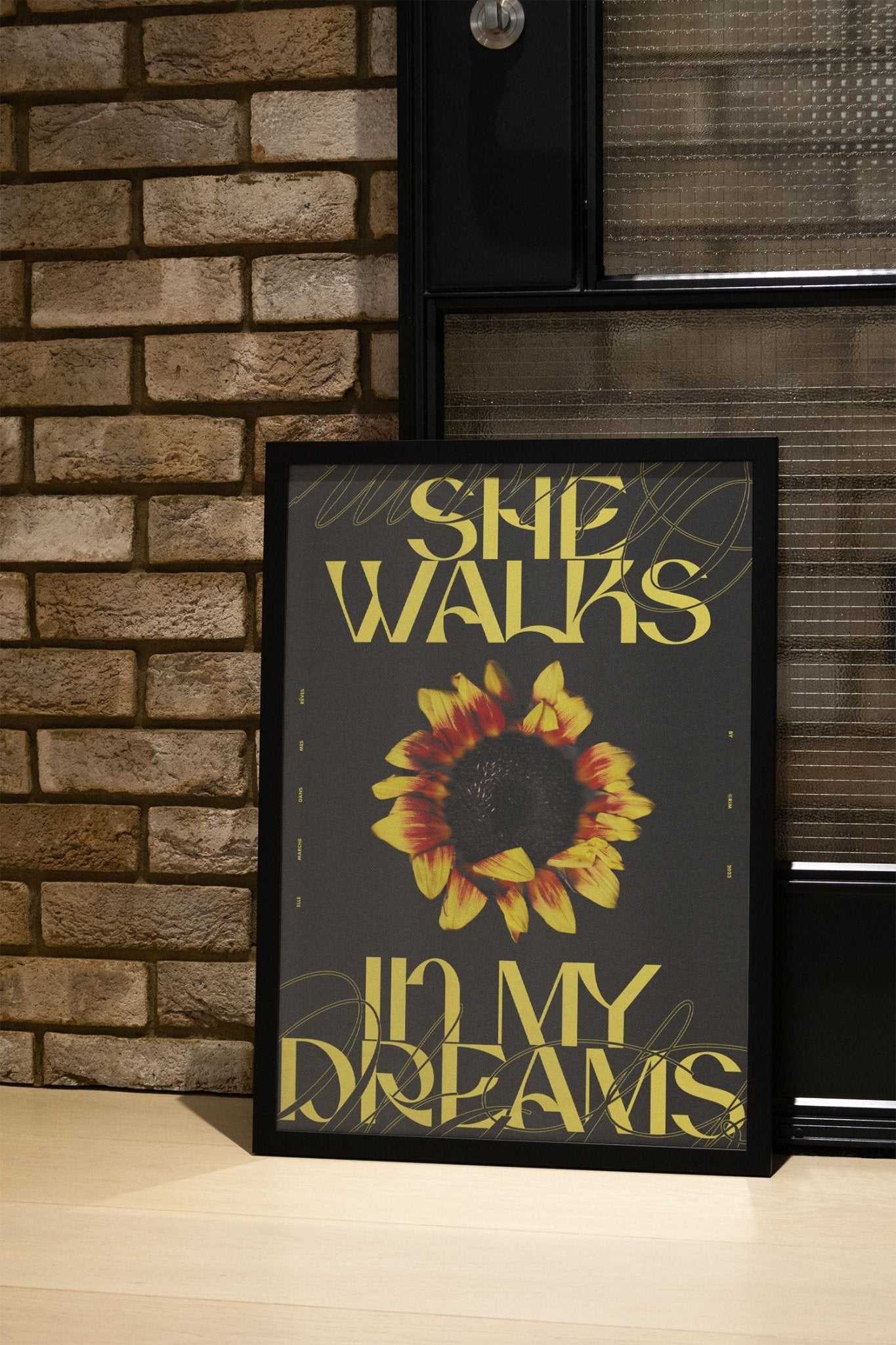 She Walks In My Dreams - Rīm Atelier - East Side Studio - Art Prints