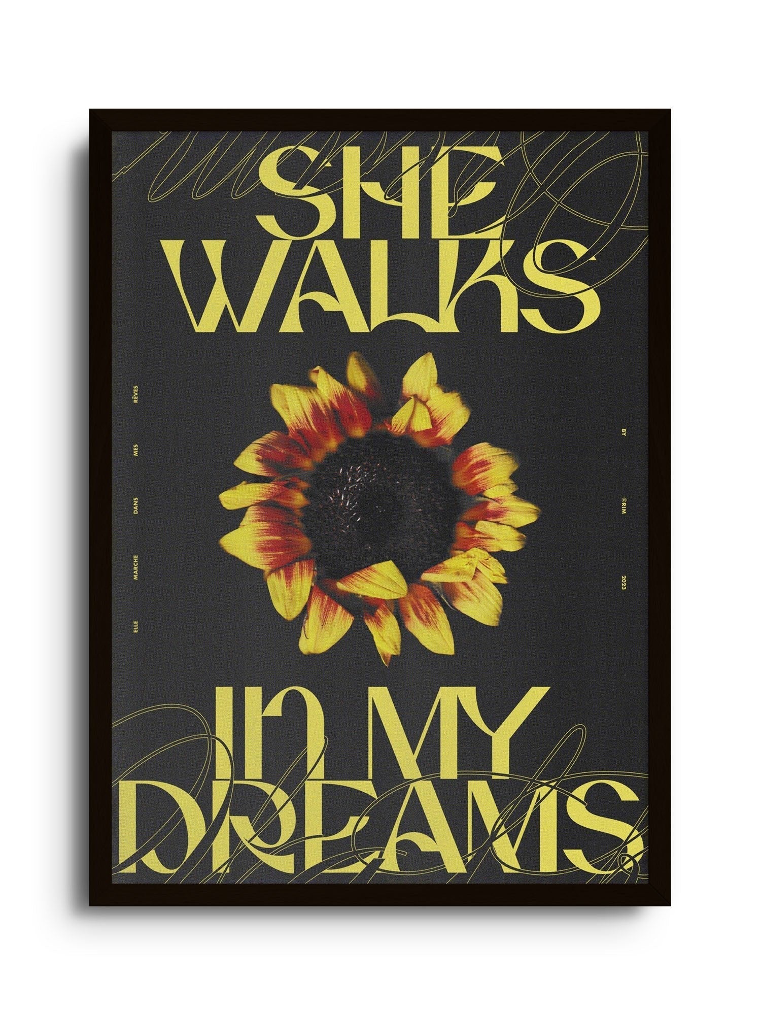 She Walks In My Dreams - Rīm Atelier - East Side Studio - Art Prints