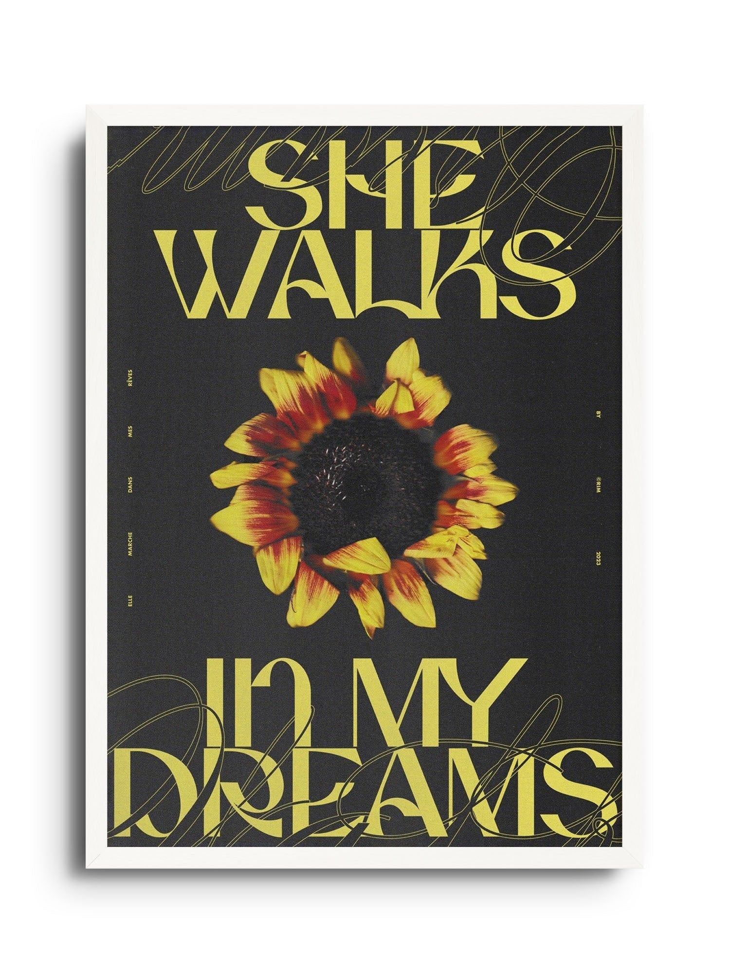 She Walks In My Dreams - Rīm Atelier - East Side Studio - Art Prints