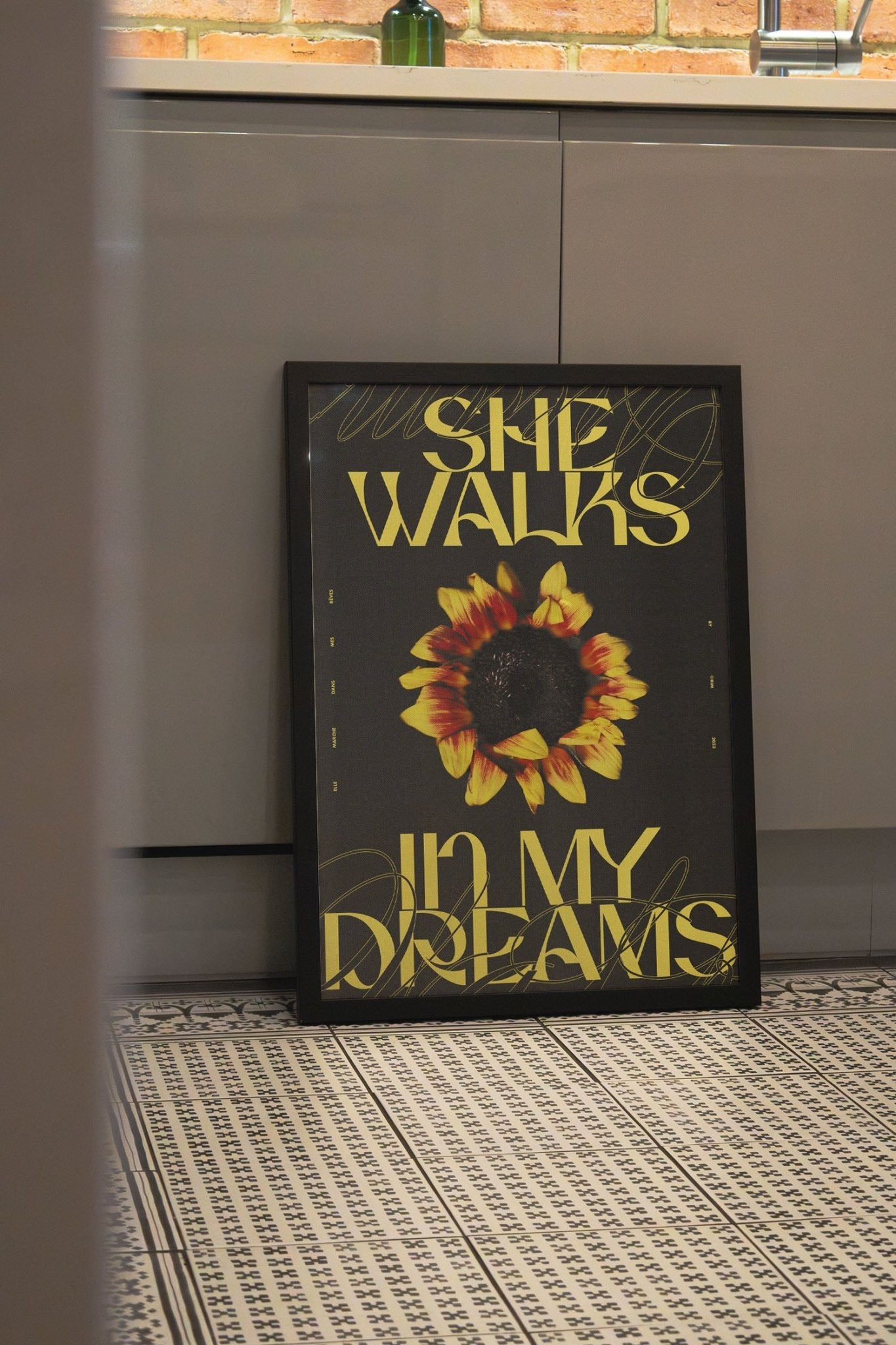 She Walks In My Dreams - Rīm Atelier - East Side Studio - Art Prints