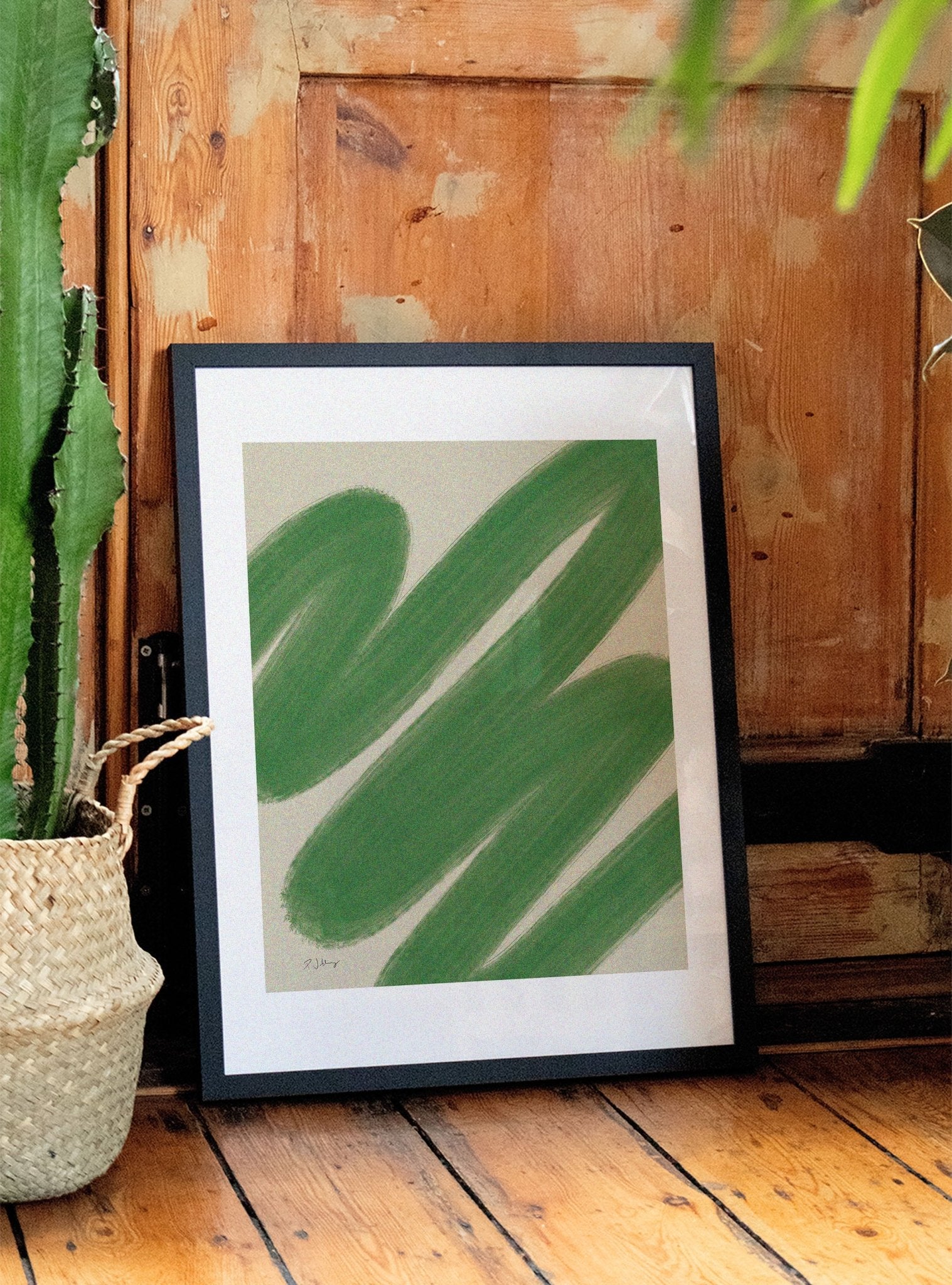 Simple Strokes I - East Side Studio - Art Prints