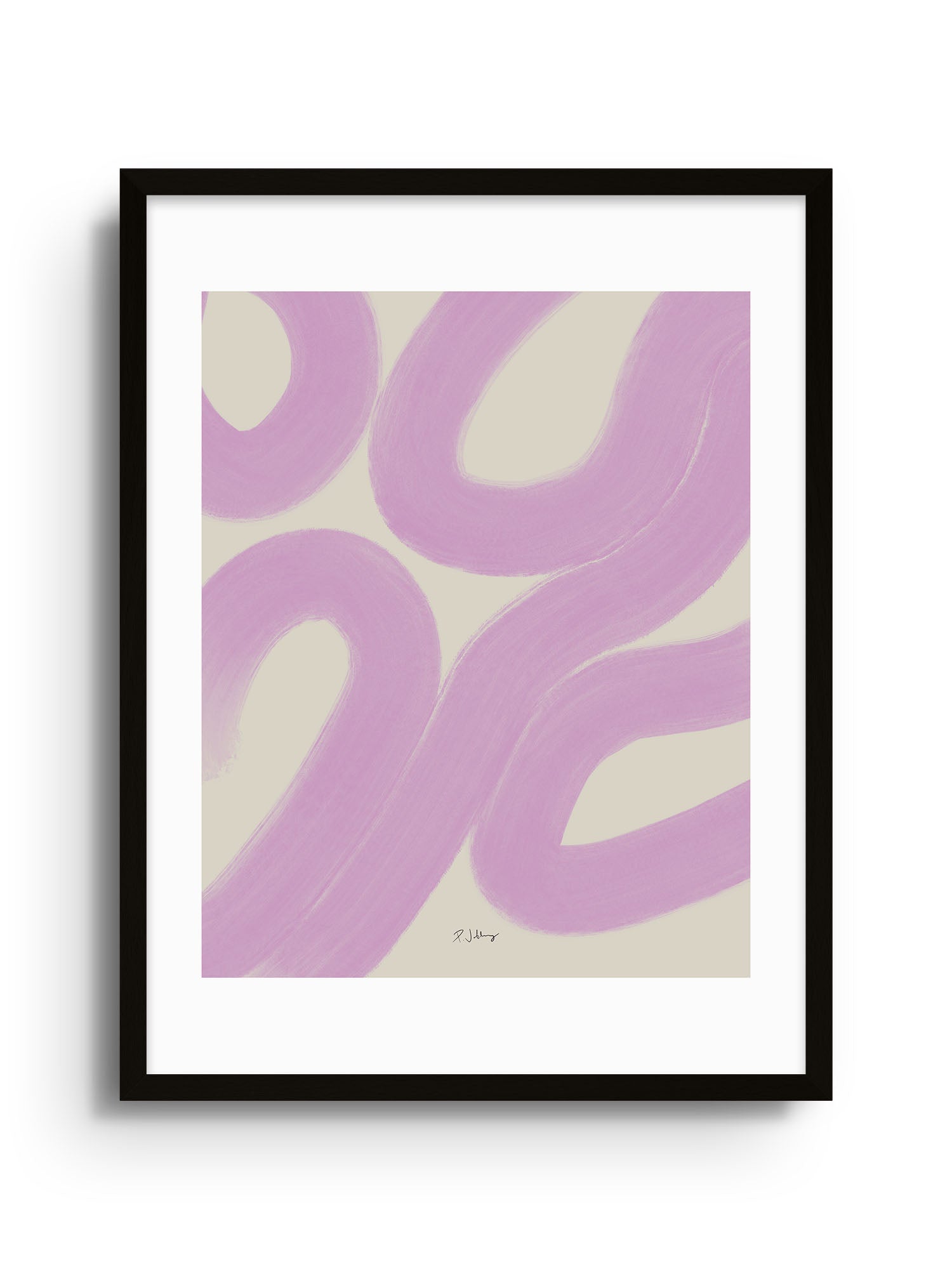 Simple Strokes II - East Side Studio - Art Prints