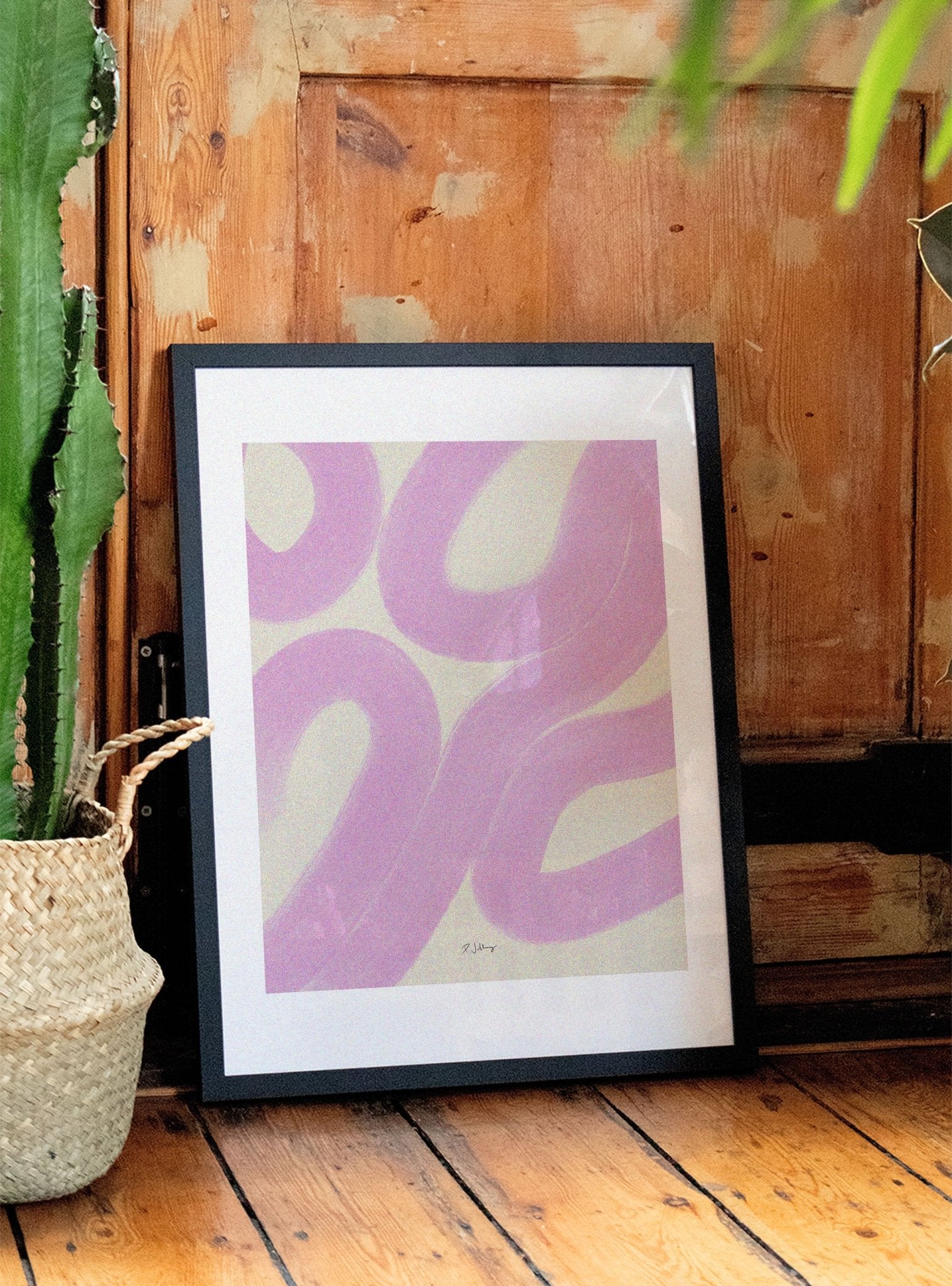 Simple Strokes II - East Side Studio - Art Prints