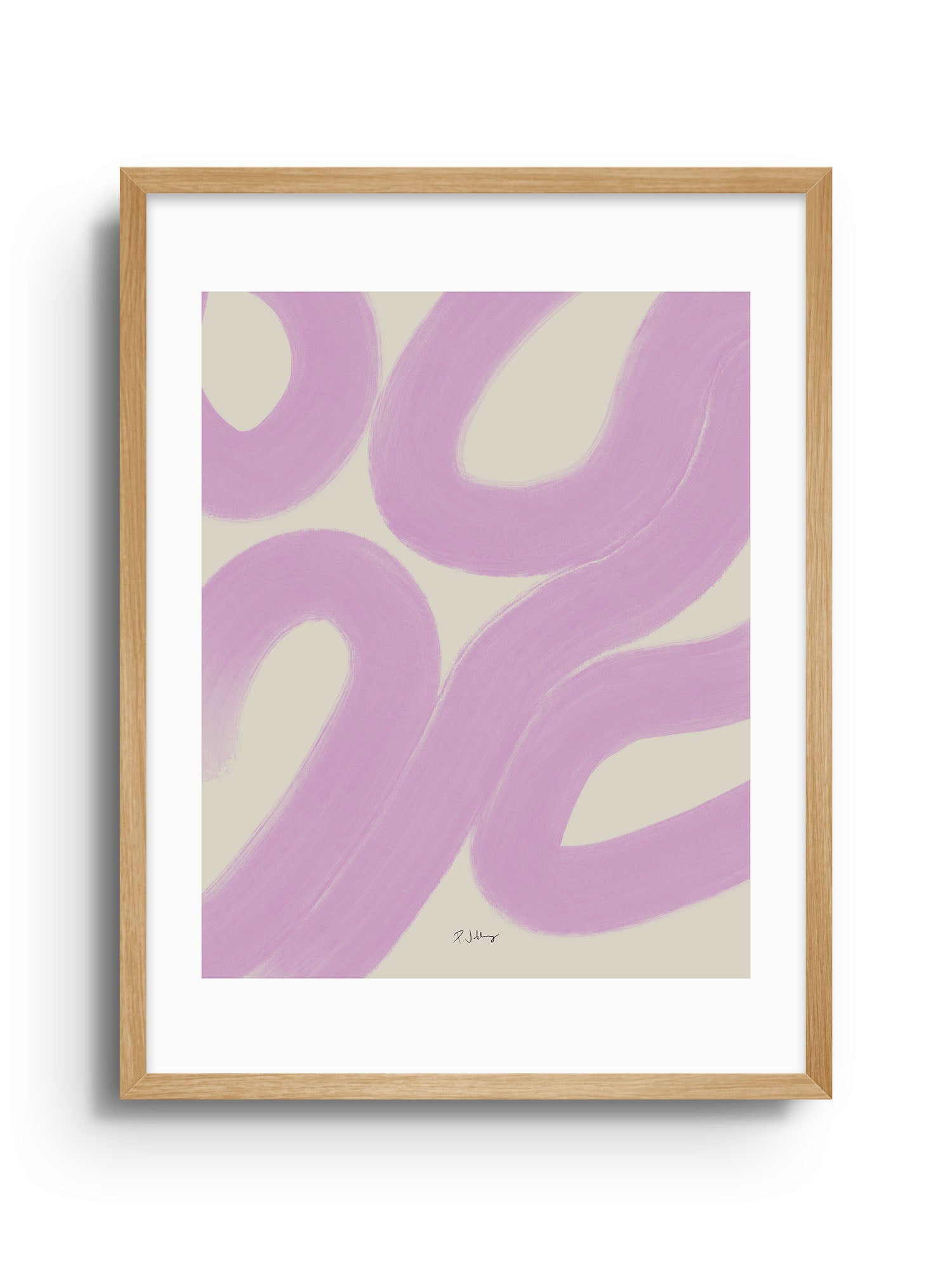 Simple Strokes II - East Side Studio - Art Prints