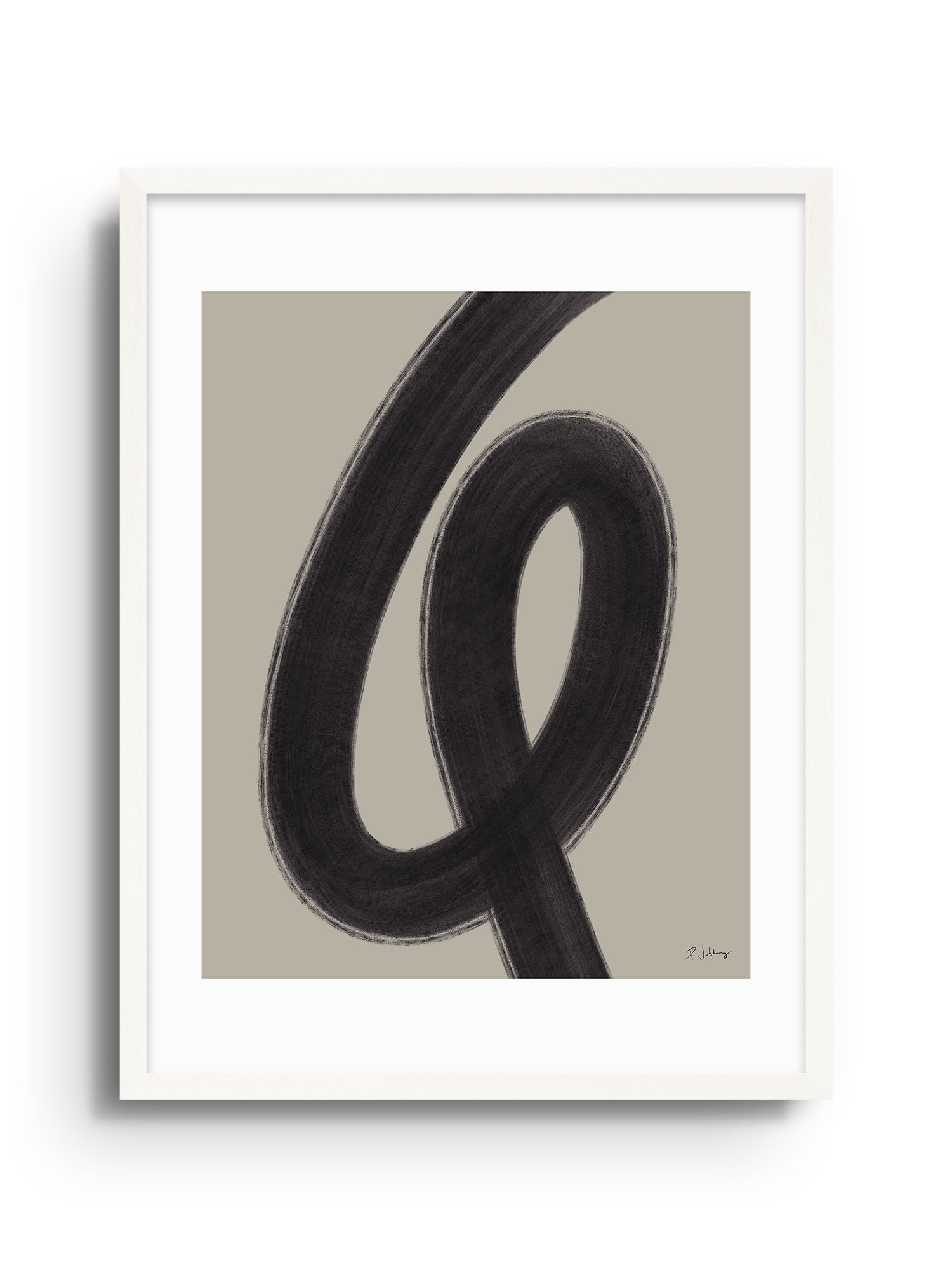 Simple Strokes III - East Side Studio - Art Prints