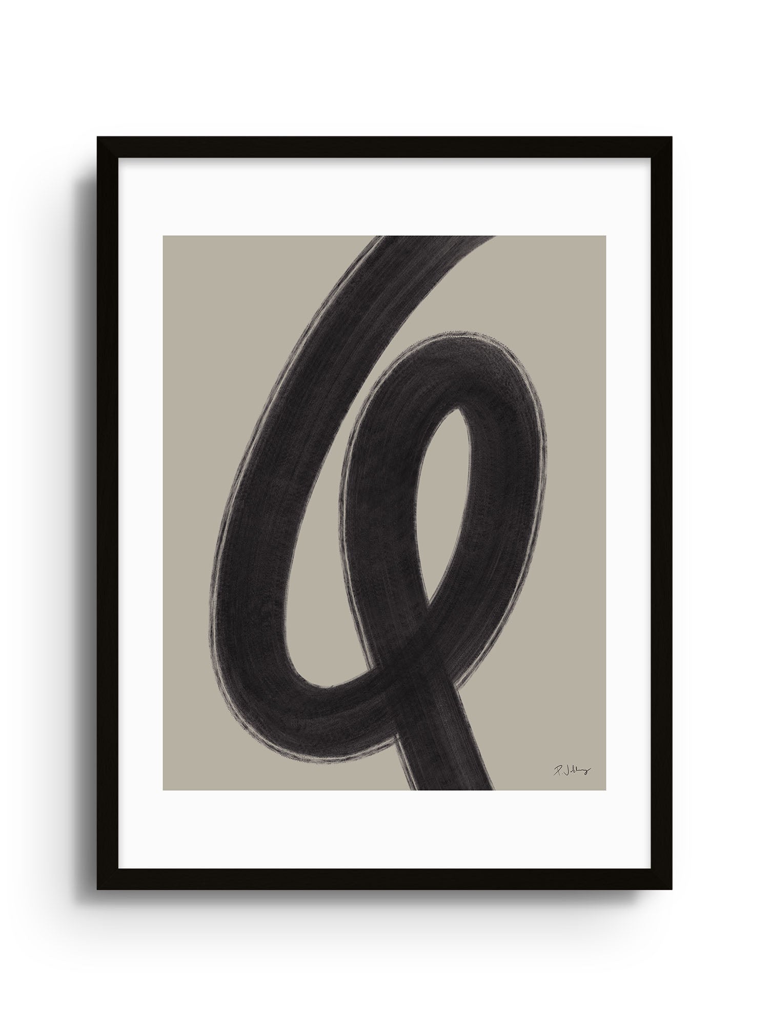 Simple Strokes III - East Side Studio - Art Prints