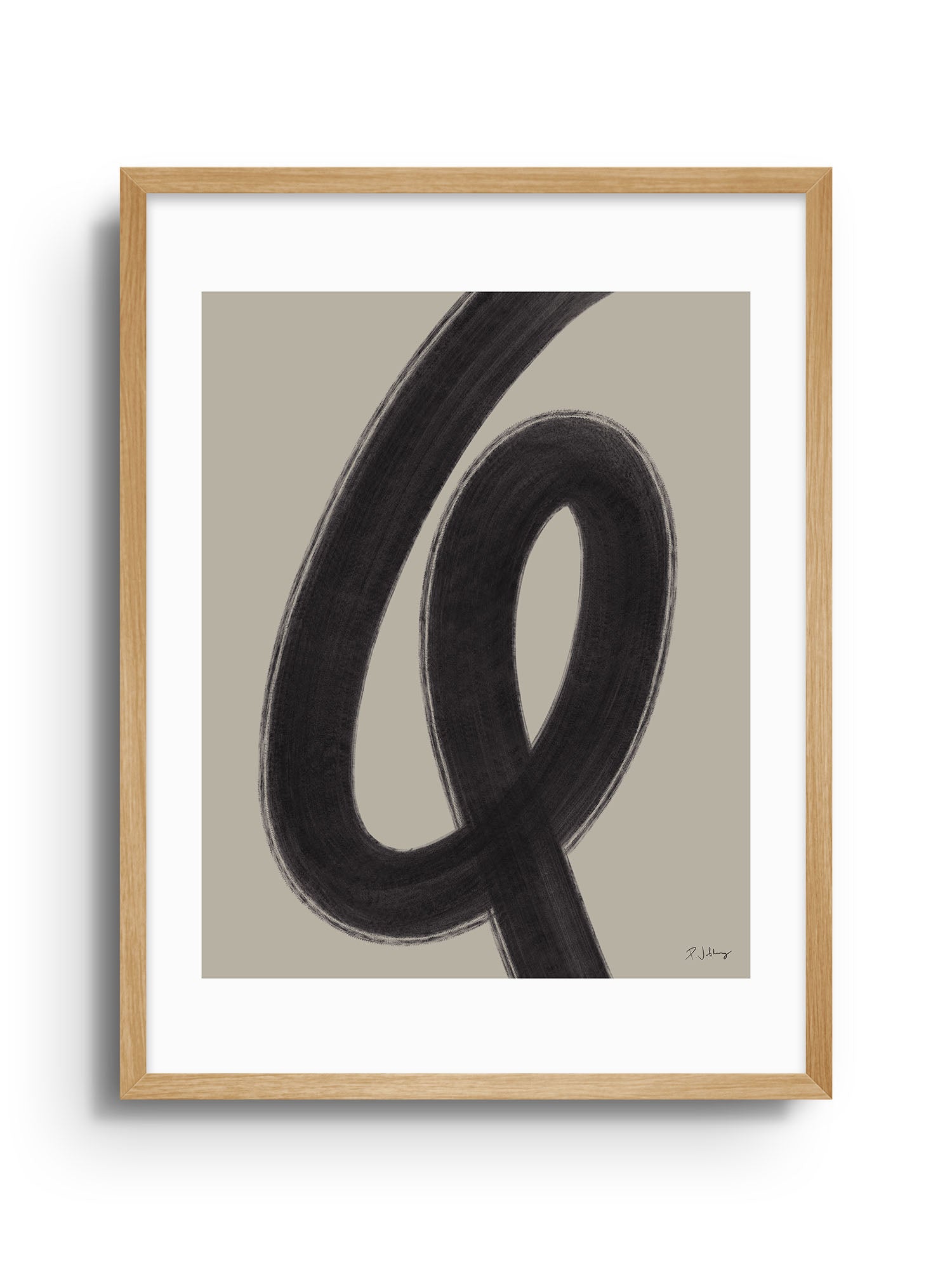 Simple Strokes III - East Side Studio - Art Prints