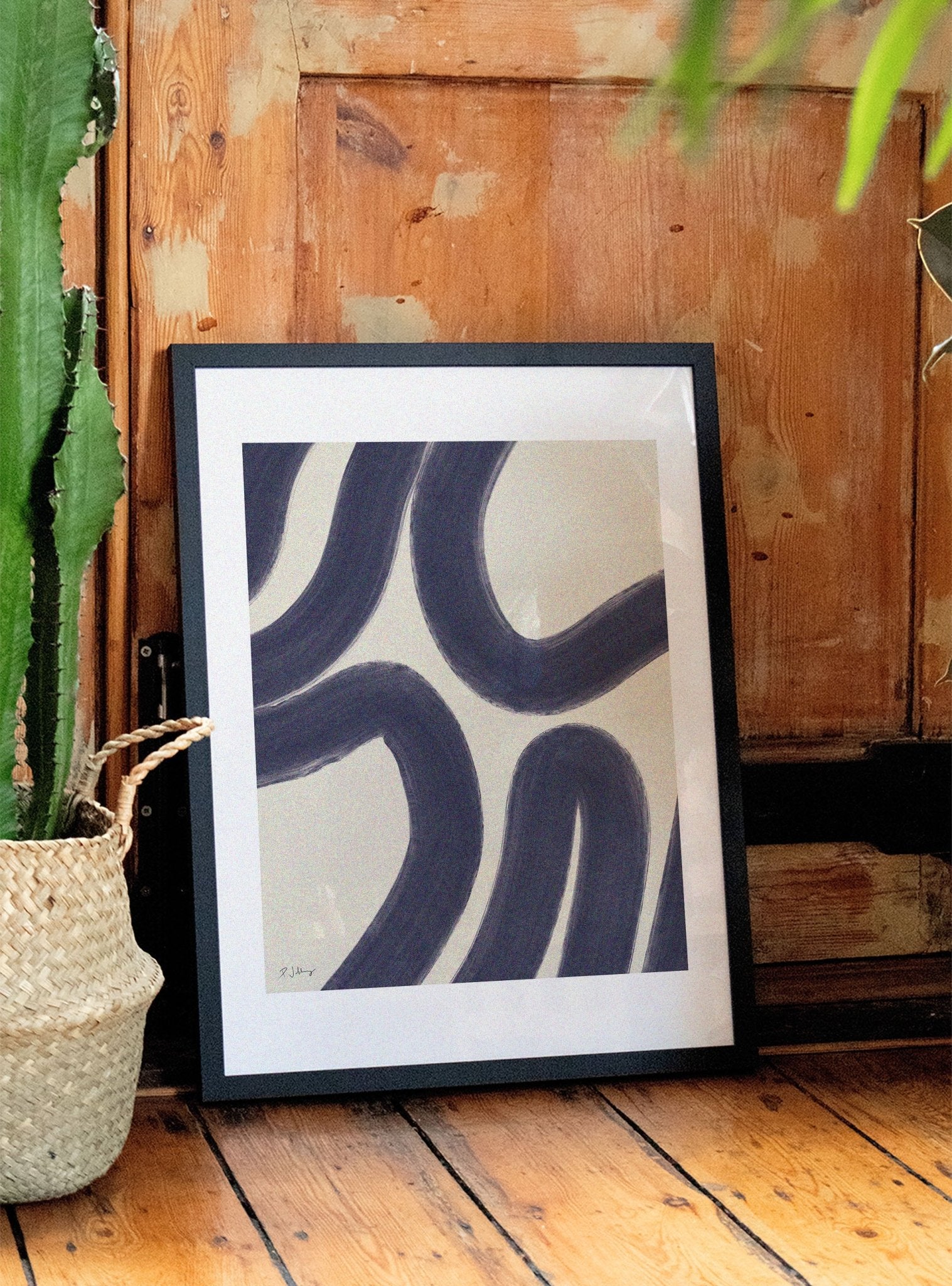 Simple Strokes IIII - East Side Studio - Art Prints