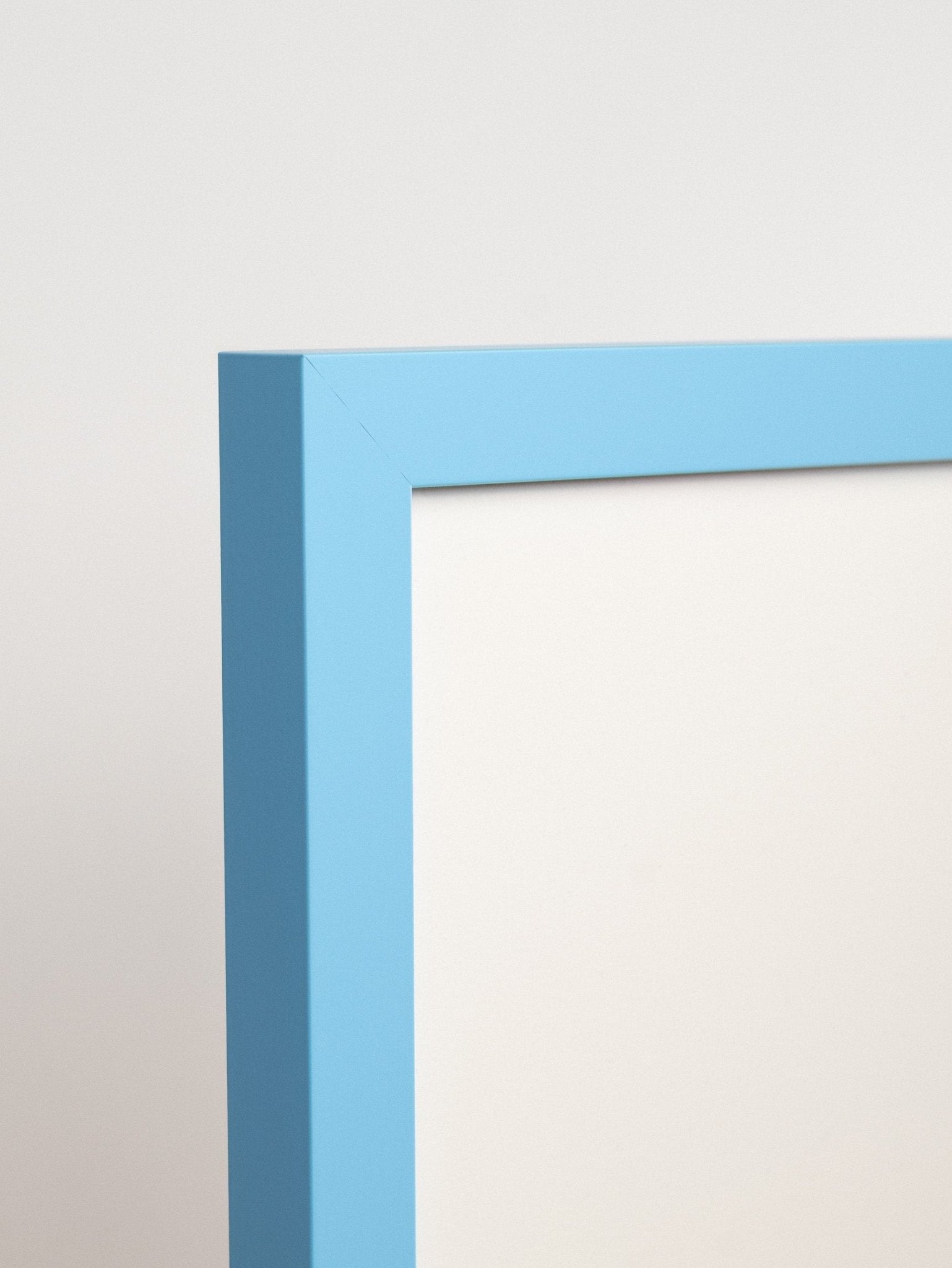 Sky Blue - Premium Wooden Picture Frame