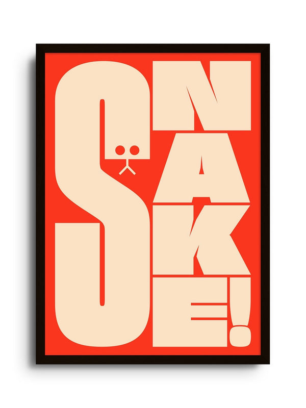 Snake - Red - Jérôme Bizien