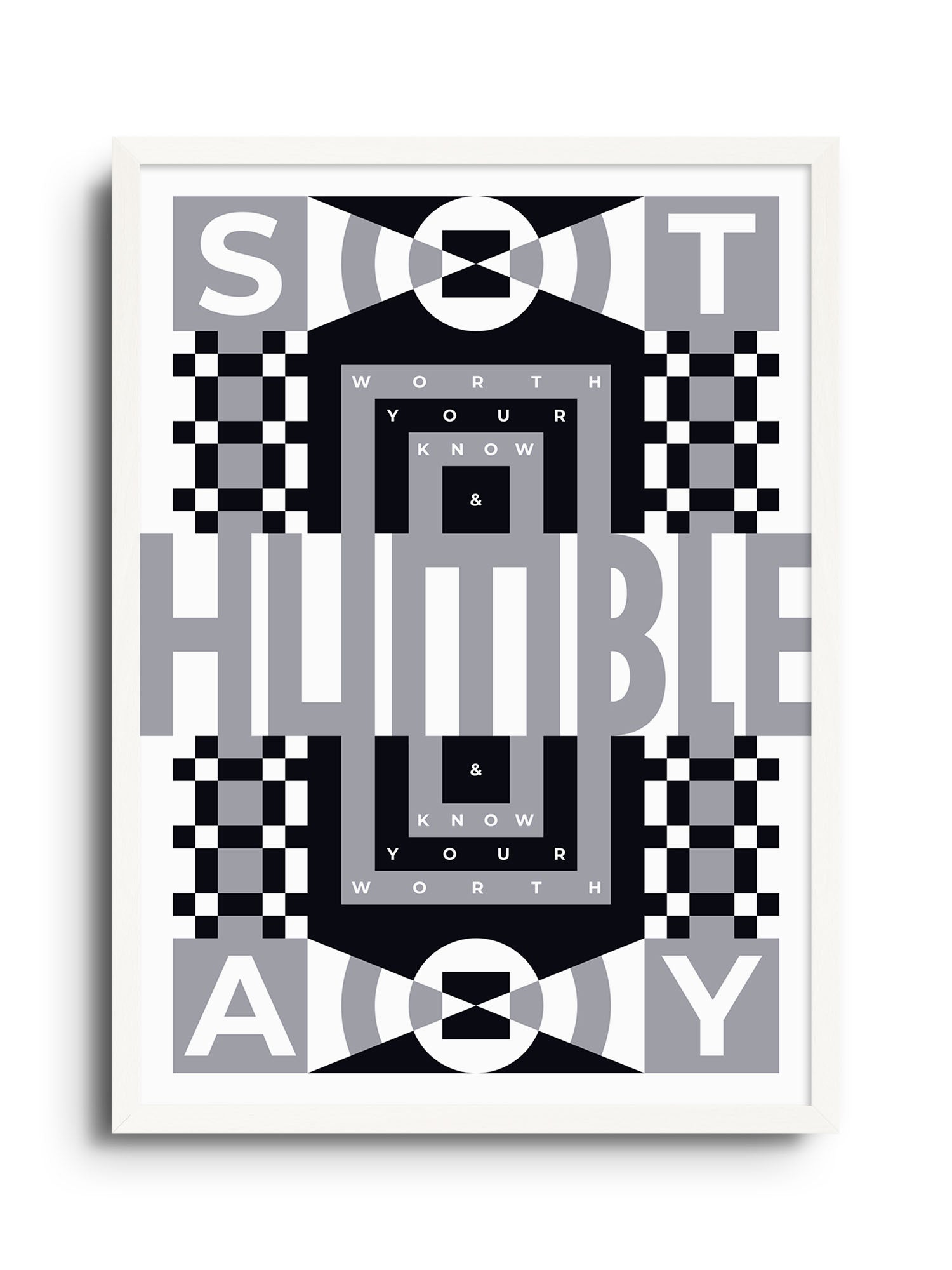 Stay Humble - Mario Carpe - East Side Studio - Art Prints