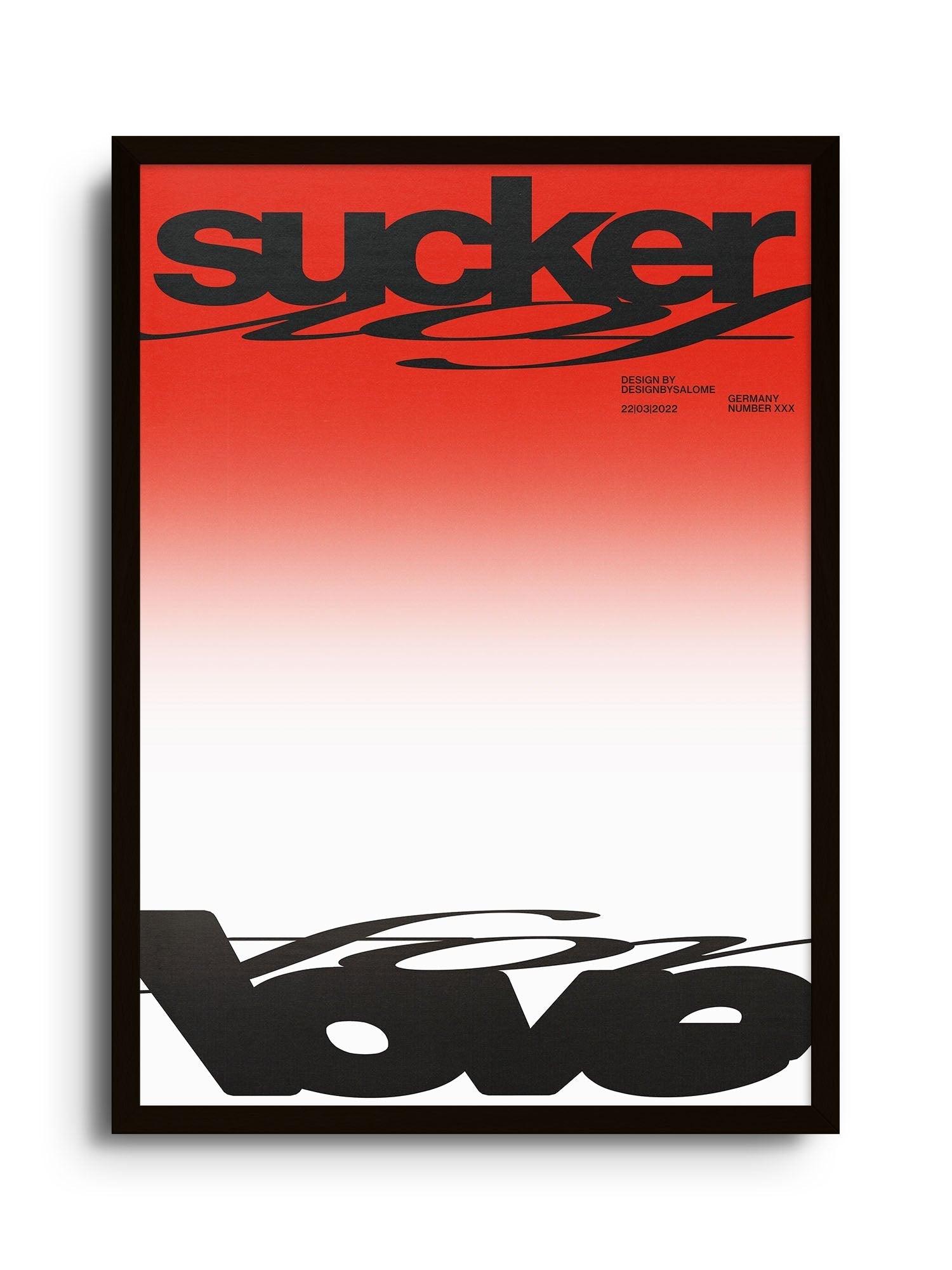 Sucker for Love - Salome Frenzel - East Side Studio - Art Prints