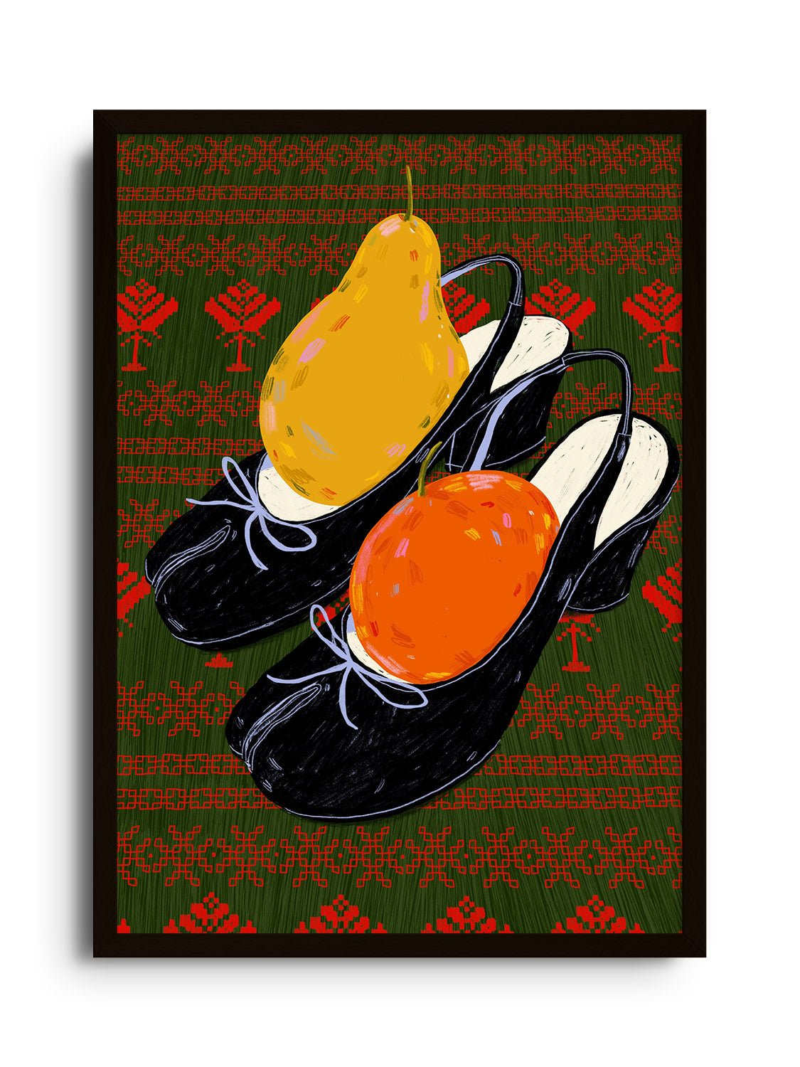 Tabi and Fruits - Kadna Anda - East Side Studio - Art Prints