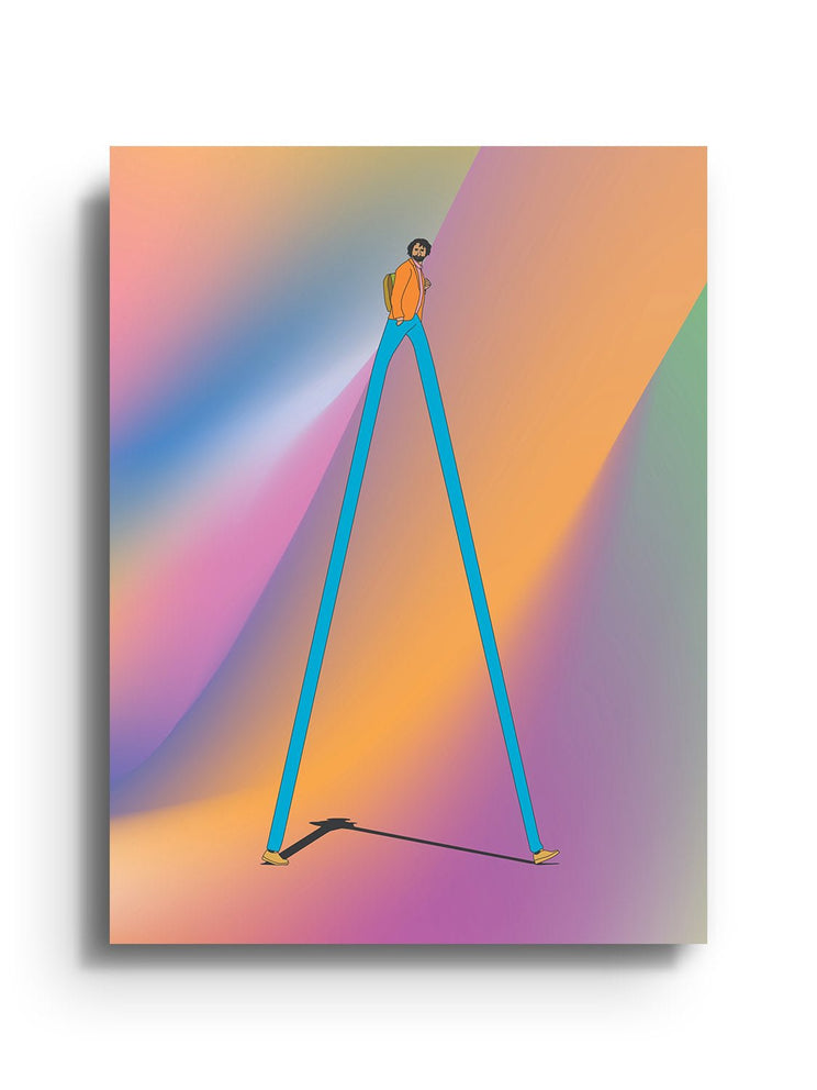 The 7 PM Walk - Seba Cestaro - East Side Studio - Art Prints