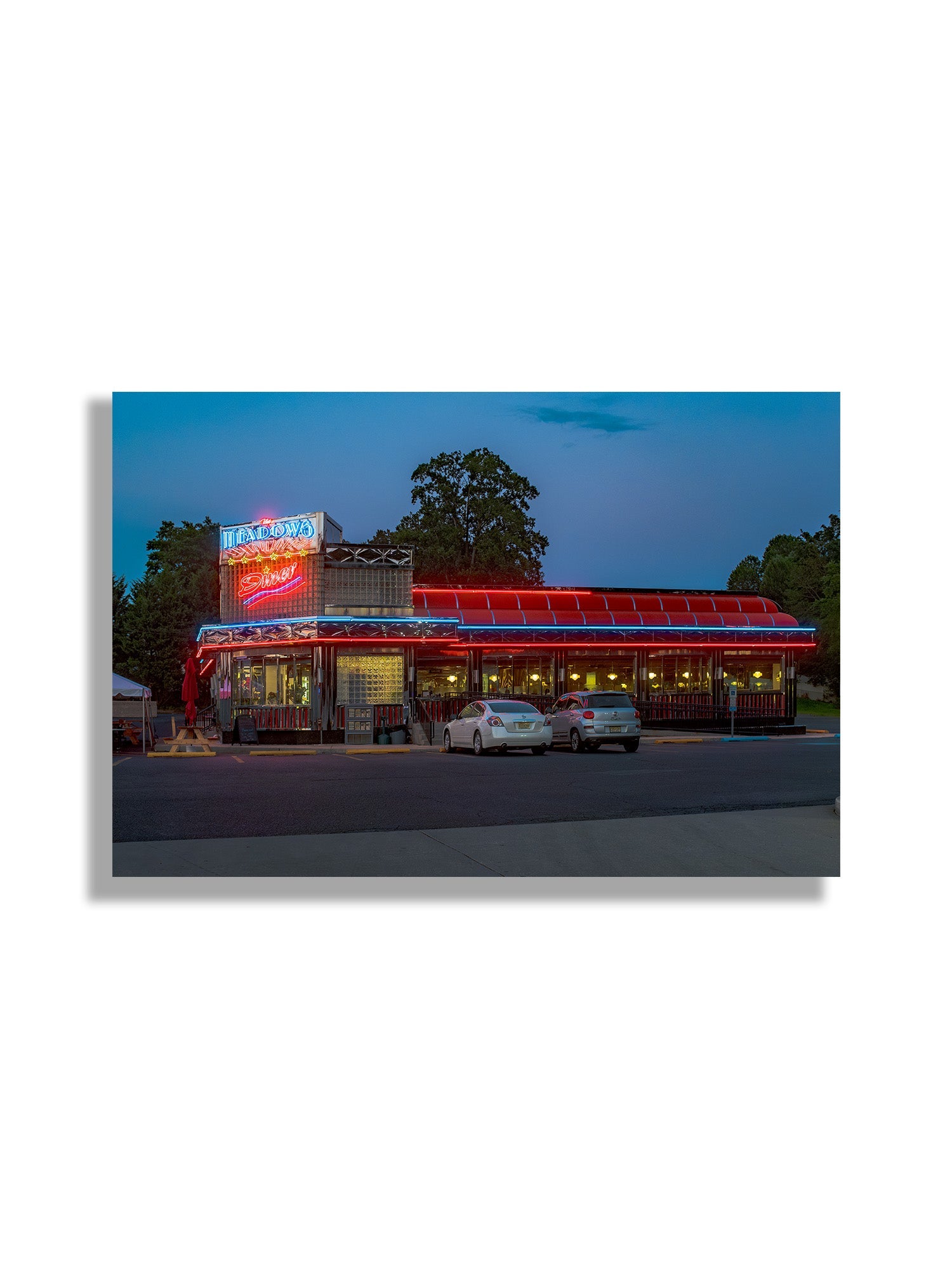 The Meadows Diner - Leland Foster - East Side Studio - Art Prints