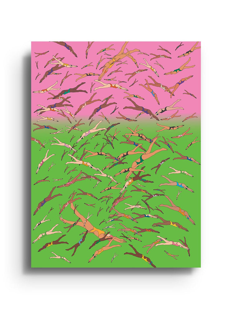 The Swimmers - Seba Cestaro - East Side Studio - Art Prints