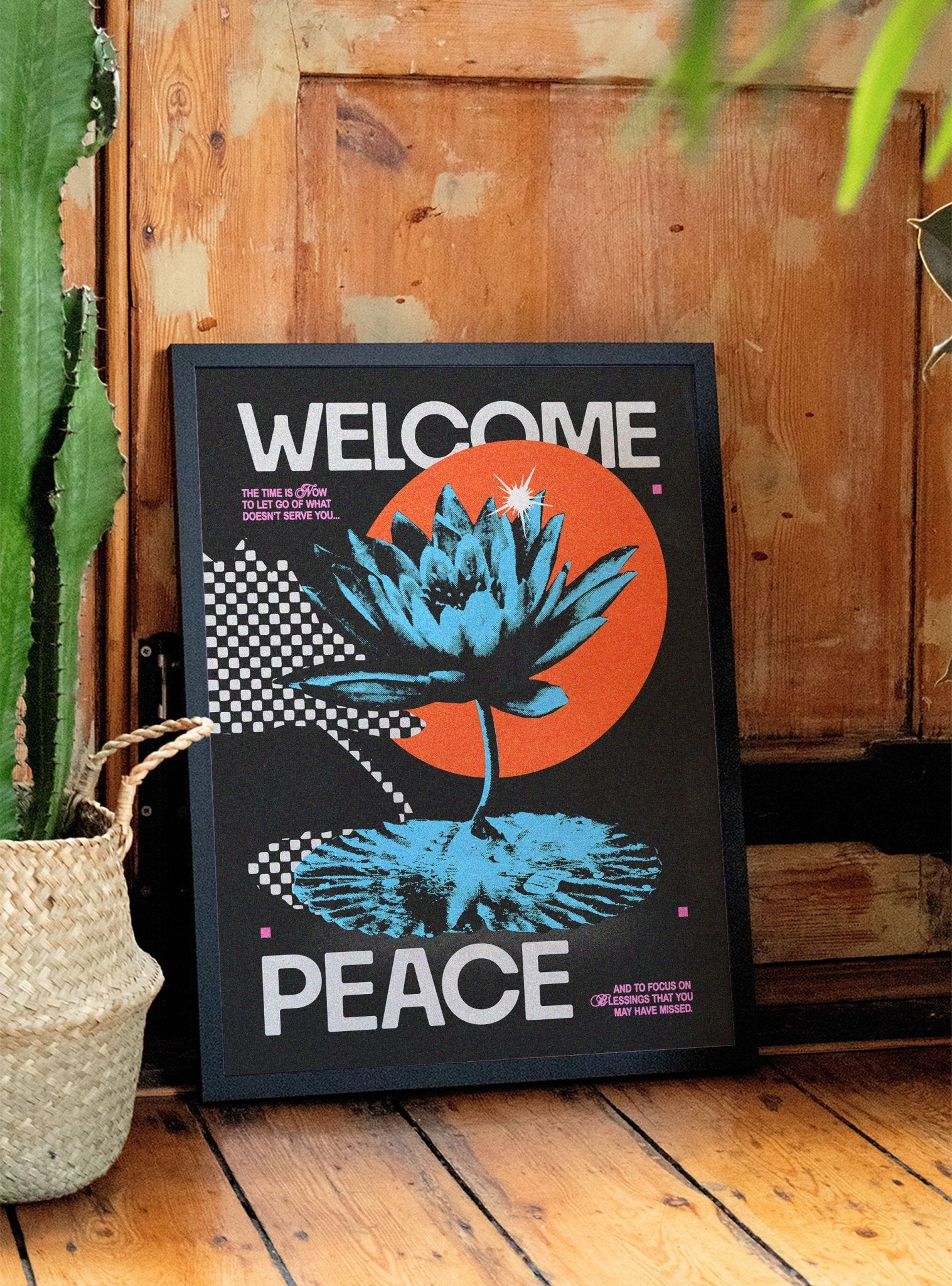 Welcome Peace - Epi.to.me - East Side Studio - Art Prints