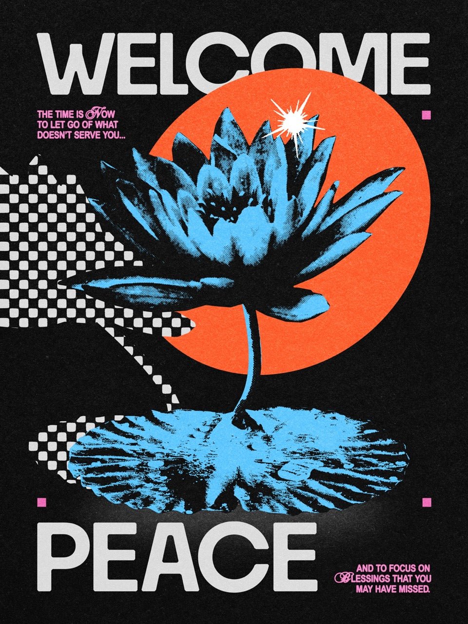 Welcome Peace - Epi.to.me - East Side Studio - Art Prints