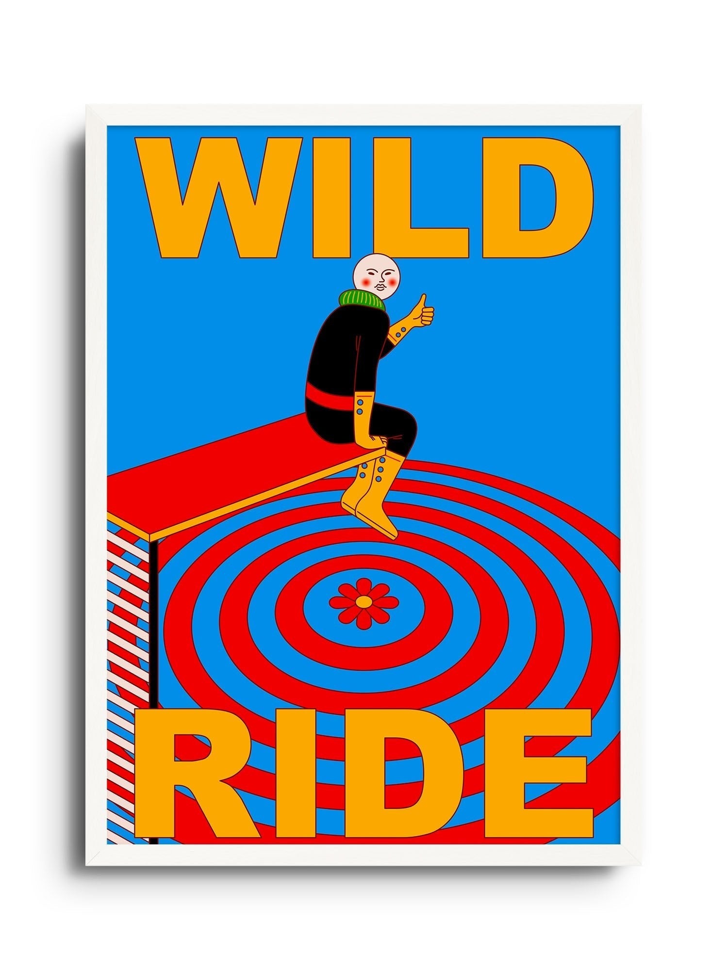 Wild Ride - Jun Ioneda - East Side Studio - Art Prints