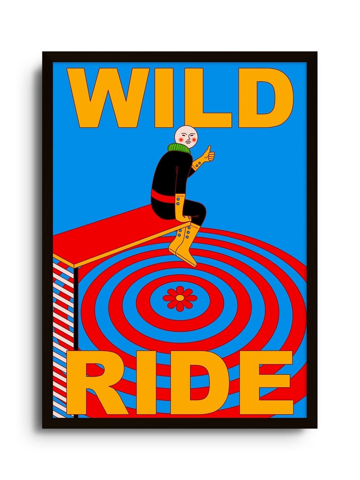 Wild Ride - Jun Ioneda - East Side Studio - Art Prints