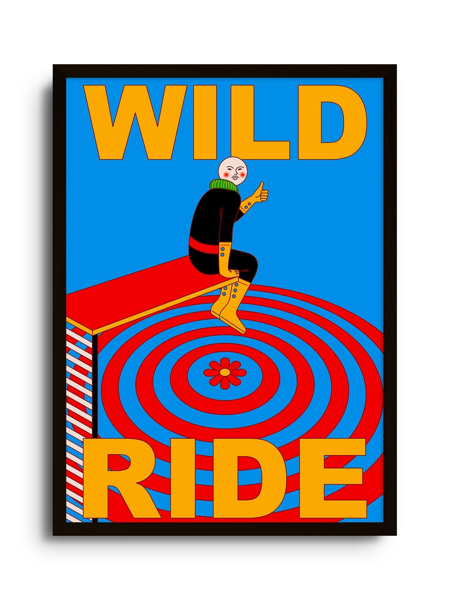 Wild Ride - Jun Ioneda - East Side Studio - Art Prints