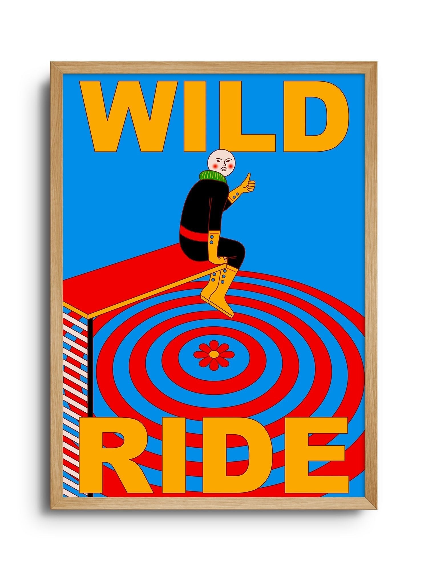 Wild Ride - Jun Ioneda - East Side Studio - Art Prints