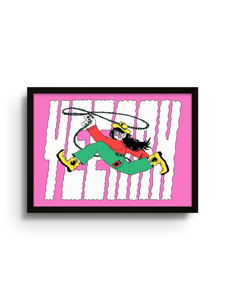 YEEAAH - Justine Jossart - East Side Studio - Art Prints