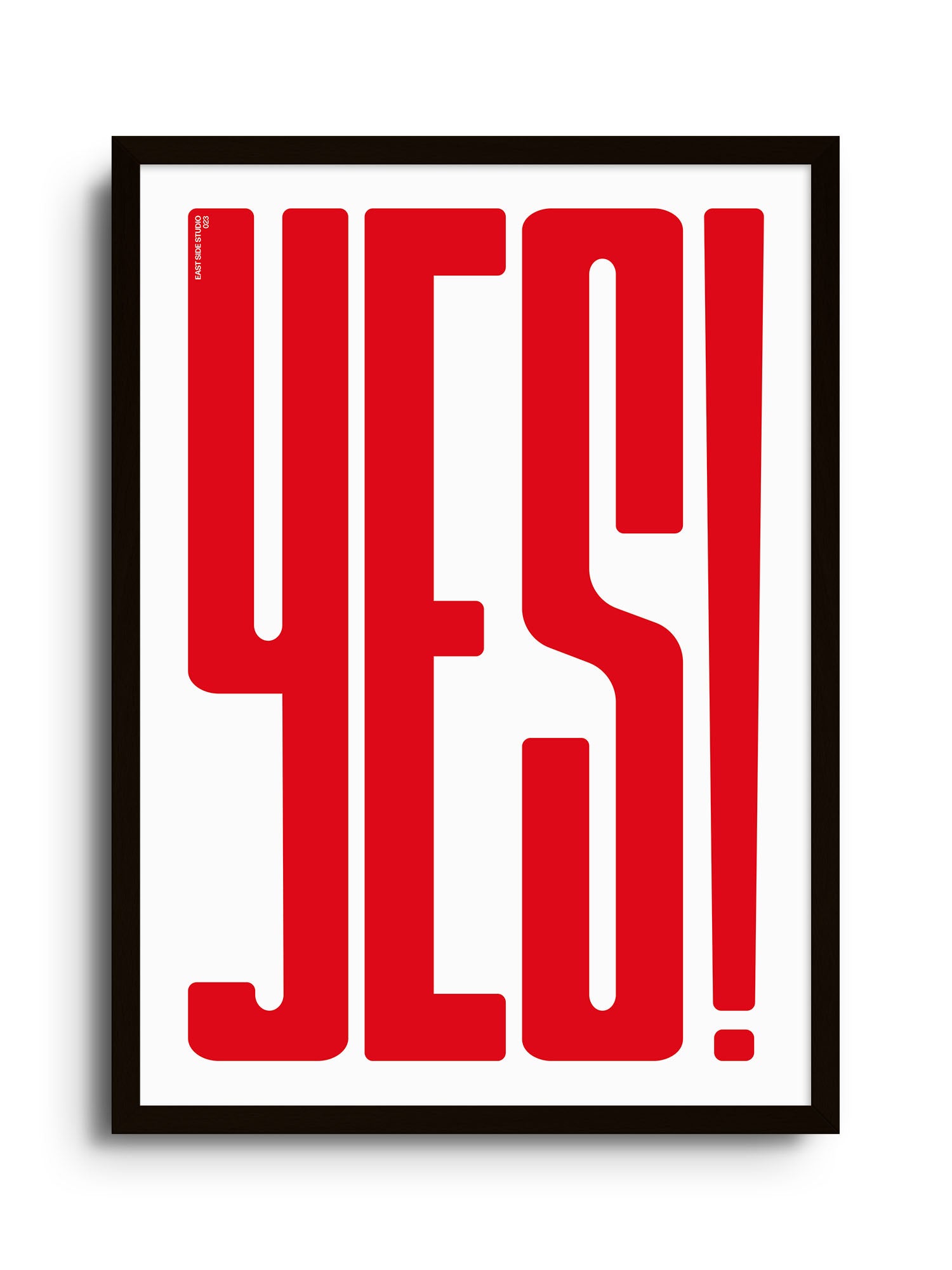 YES! - Crimson - East Side Studio - Art Prints