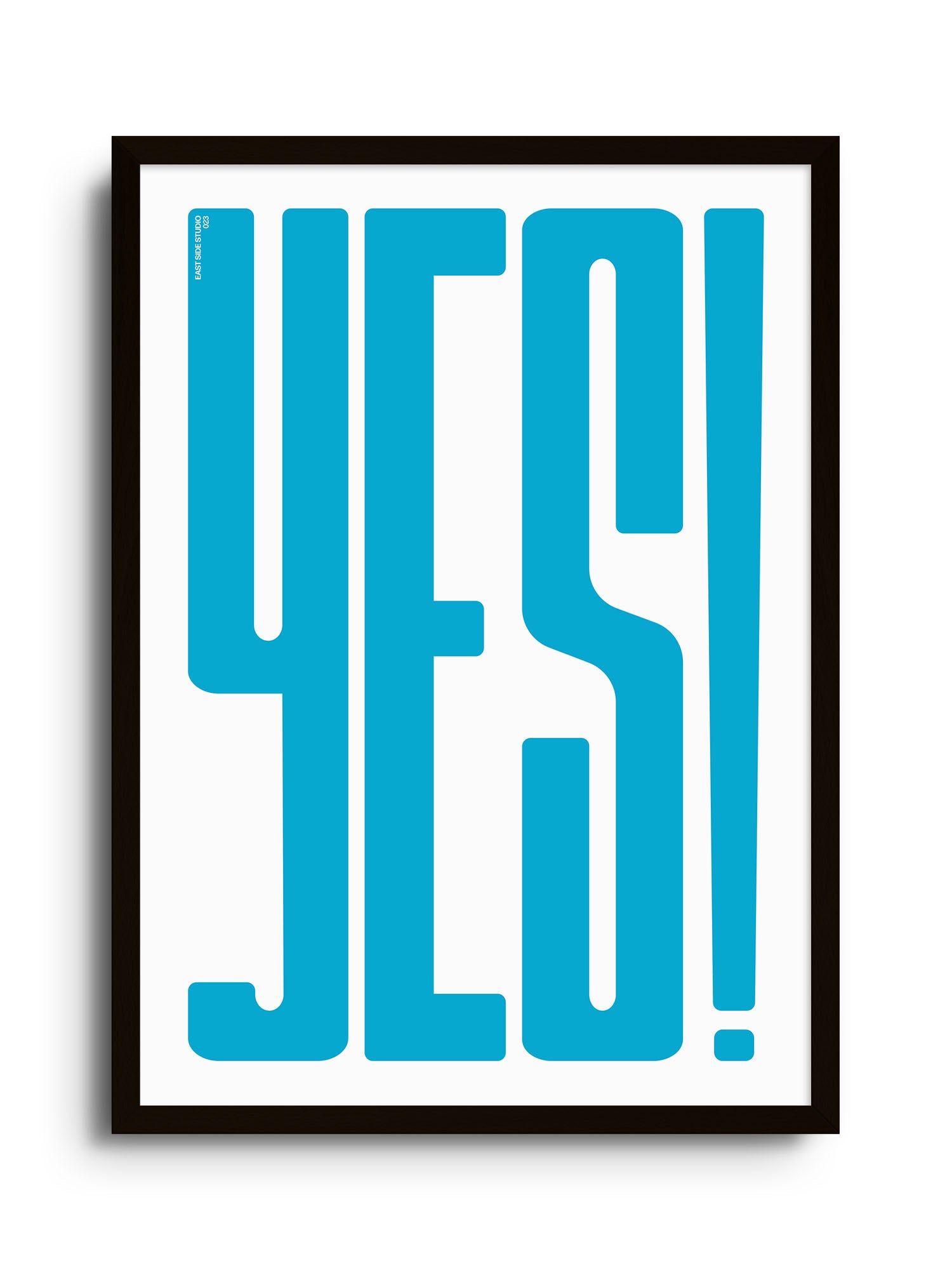 YES! - Sky Blue - East Side Studio - Art Prints